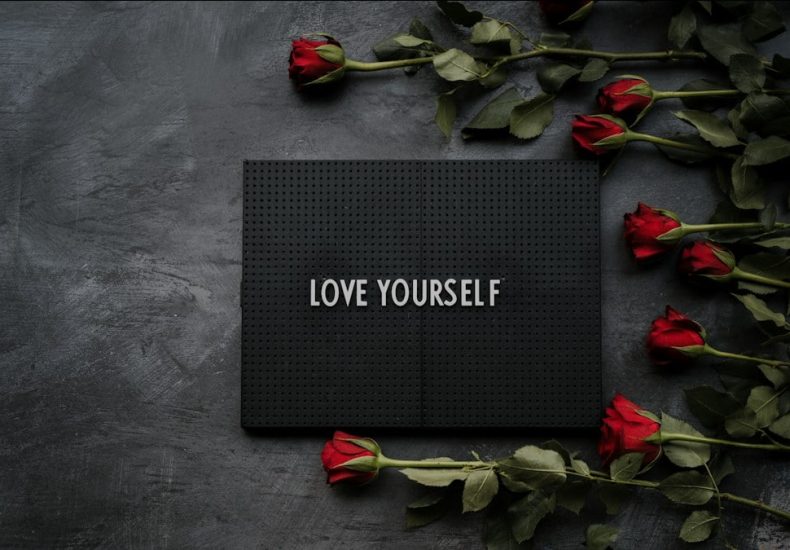 Love yourself sign